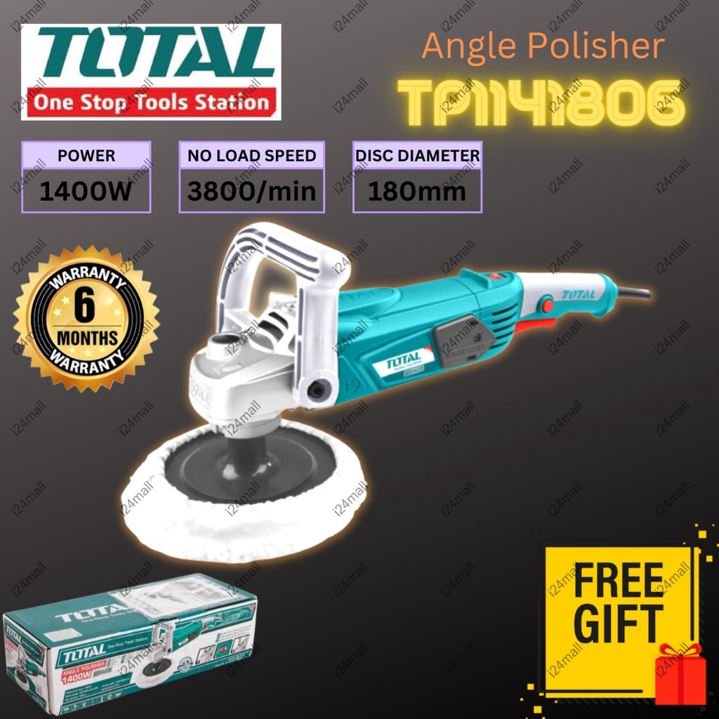 Total Angle Polisher Tp W Shopee Malaysia