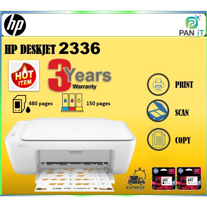 HP DeskJet Ink Advantage All In One Printer 2336 Shopee Malaysia