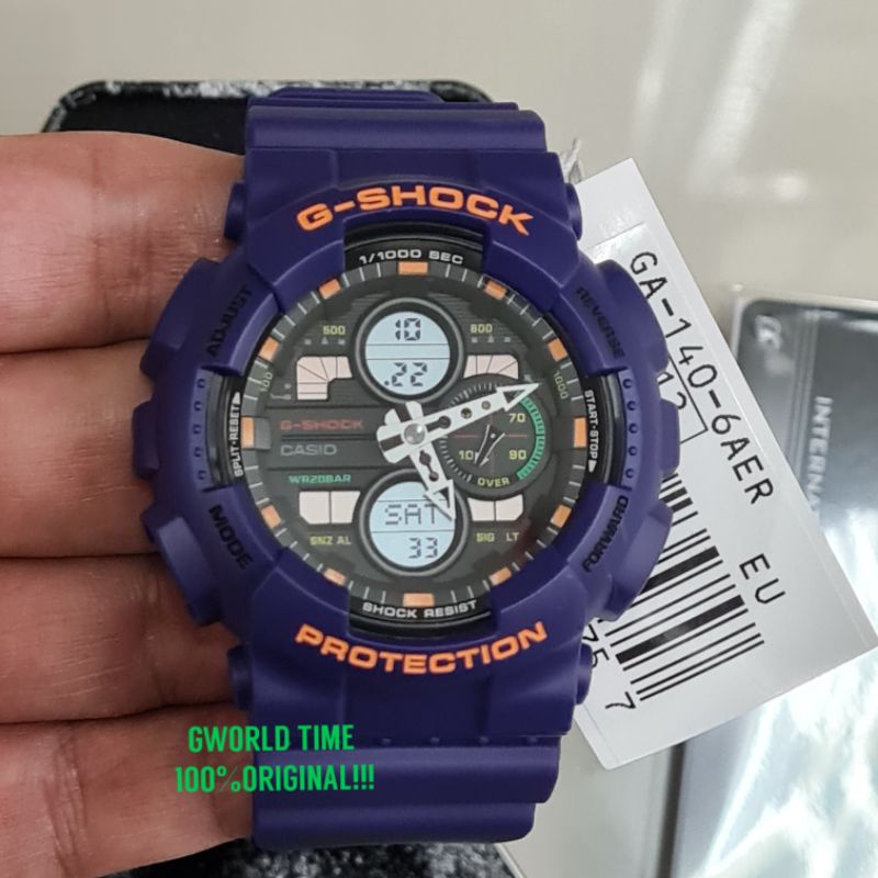 G Shock Original Ga A Ga Aer Ga A Purple Shopee Malaysia