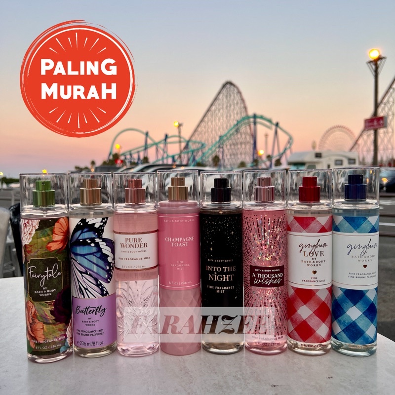 Bath And Body Works BBW Body Mist Fragrance Shopee Malaysia