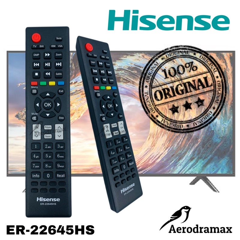 HISENSE ER 22645HS TV REMOTE CONTROL ORIGINAL Shopee Malaysia