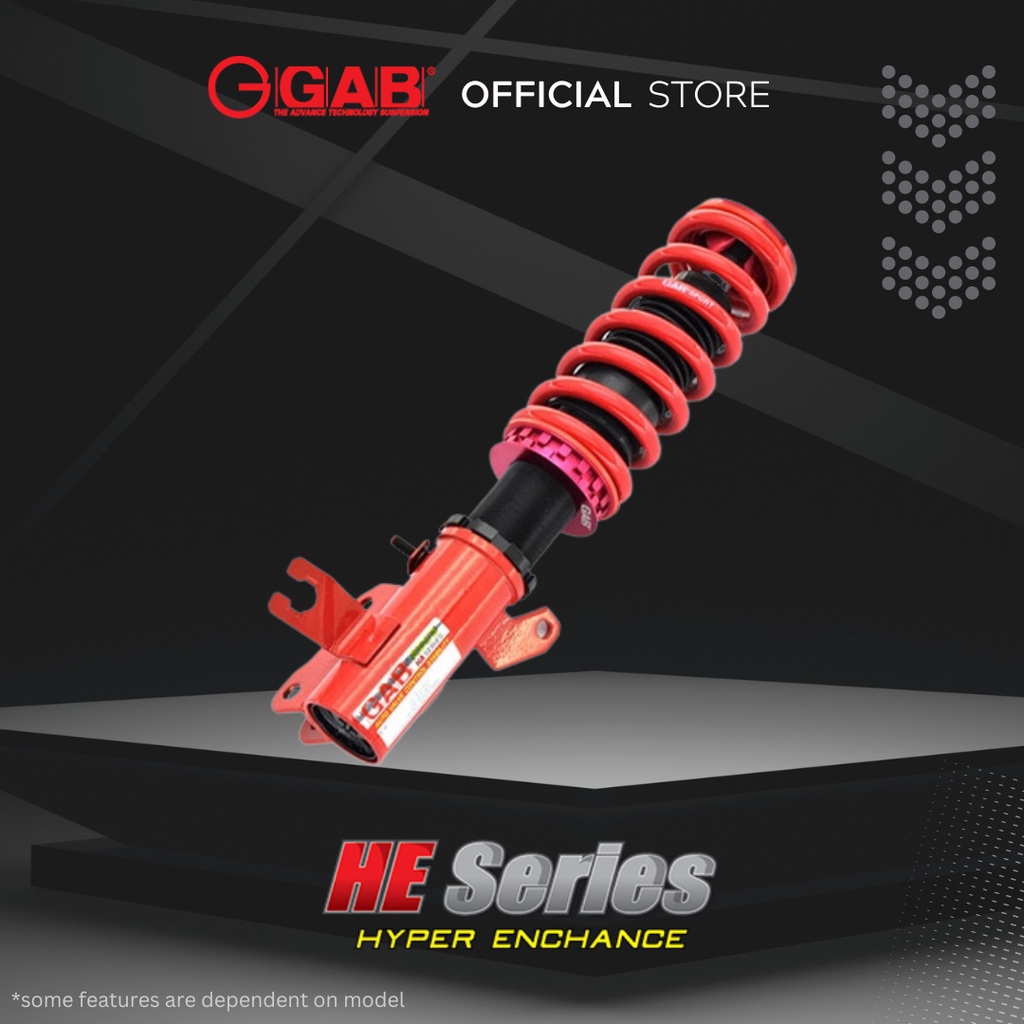 Gab He Series Toyota Vios Yaris Echo Bb Adjustable Absorber High Low