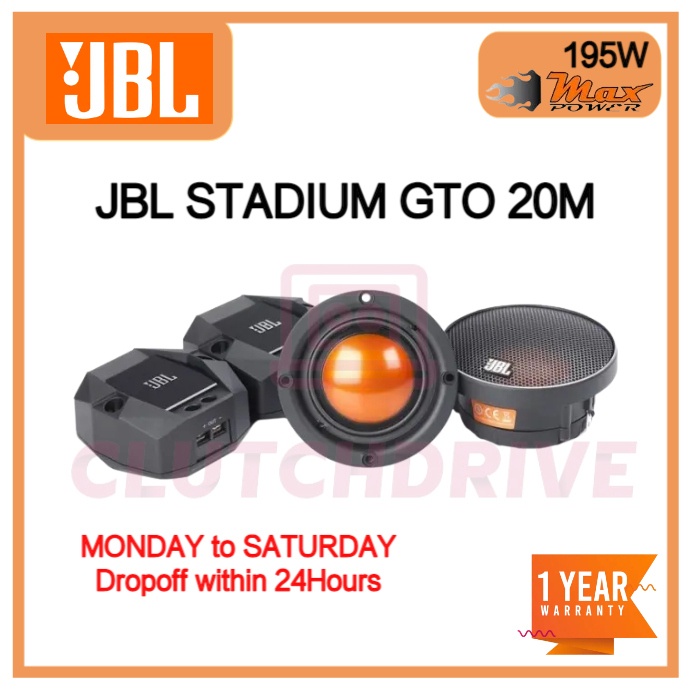 Jbl Stadium Gto M Mm Dome Midrange W Bandpass Crossover