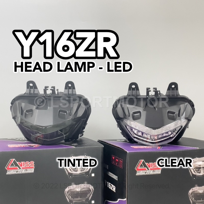 Yamaha Y Zr Head Lamp Assy Led Viss Lampu Depan Head Light Y