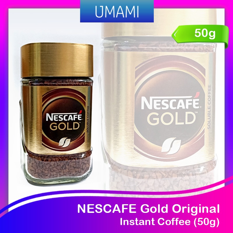 Nescafe Gold Original Instant Coffee 50g Shopee Malaysia