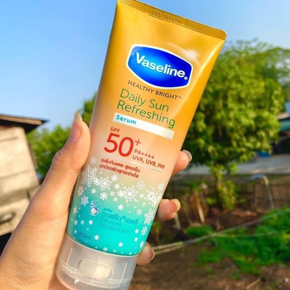 Vaseline SPF 50 Sunscreen Body Face Sunblock Daily Protection