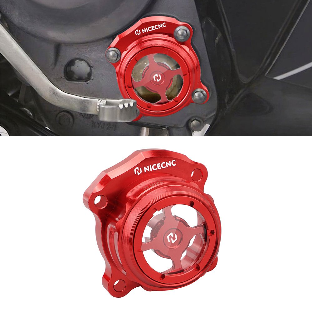 CNC Motorcycle Engine Oil Filter Cover Cap For Honda CRF250L 2013 2021