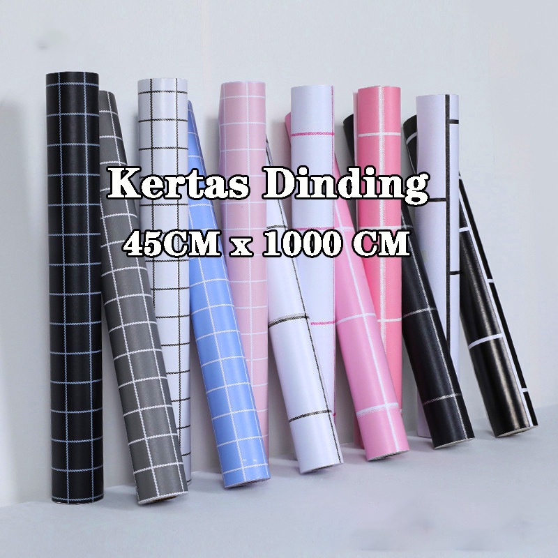 Kertas Dinding Cm X M Diy Wallpaper Sticker Pvc Waterproof