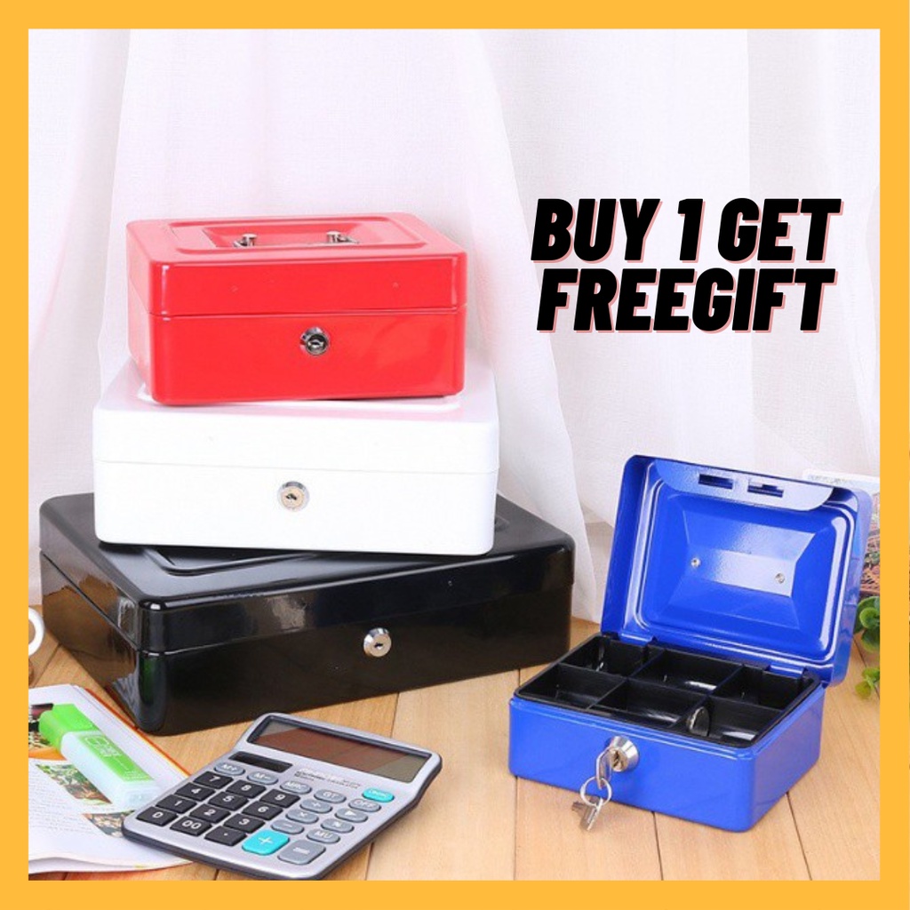 Money Box Saving Box Money Safety Box Money Petty Cash Box Duit Peti