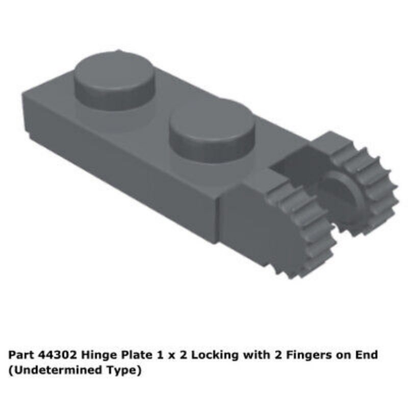 Lego Parts A Plate X Modified Locking With Fingers