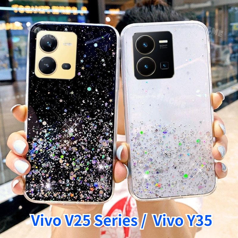 Vivo V G Y V E Glitter Starry Sky Transparent Casing Vivo V