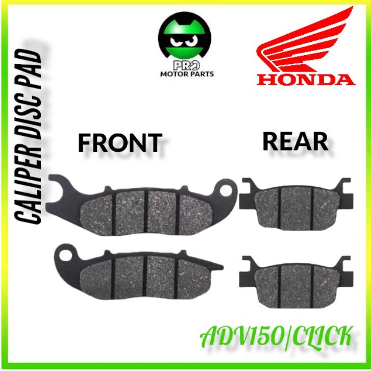 Honda Adv Adv Click Front Disc Brake Pad Disc Pads Rear Depan