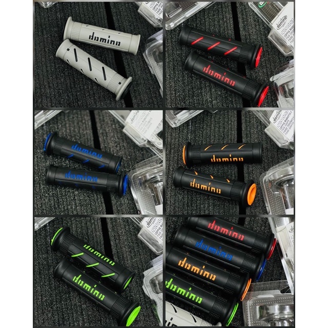 ORIGINAL DOMINO GRIP HANDLE GRIP THROTTLE GRIP UNIVERSAL READY STOCK