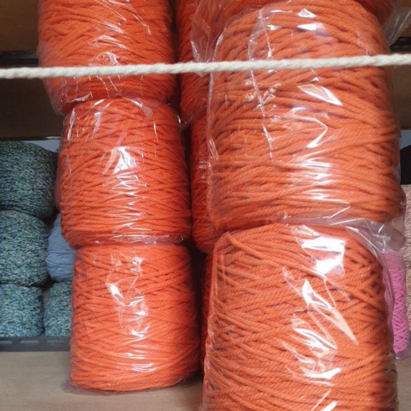 KATUN Benag MACRAME SIZE 4MM PREMIUM Cotton Weight 500gr Shopee Malaysia