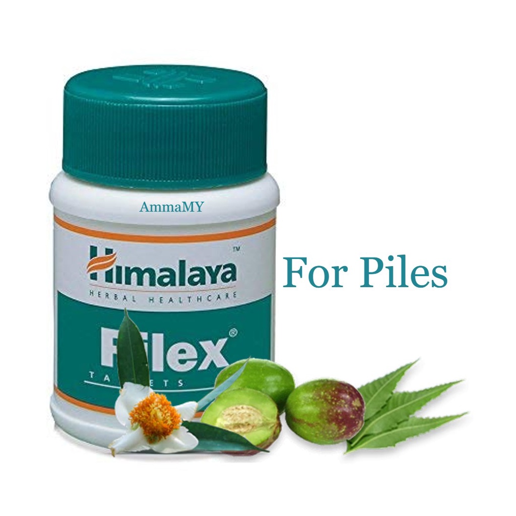 Himalaya Pilex Tablets 60s Pilex Forte Oinment 30g Helps Combat