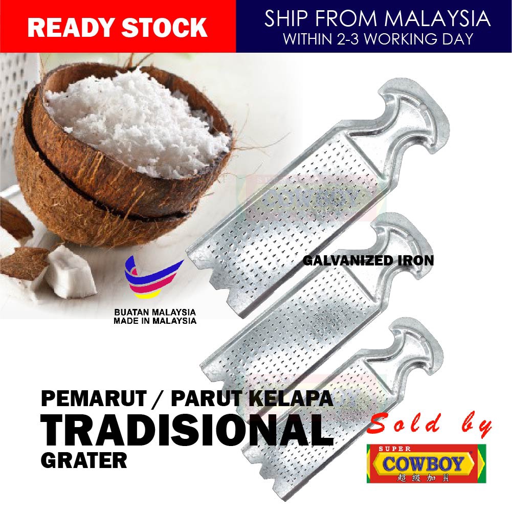 Gratter Parut Pemarut Kelapa Ubi Tradisional Traditional Grater Parut