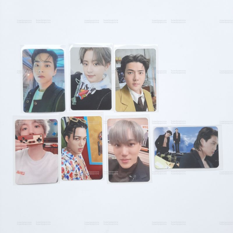 Official Photocard Pc Exo Xiumin Baekhyun Chanyeol Kai Sehun Fight