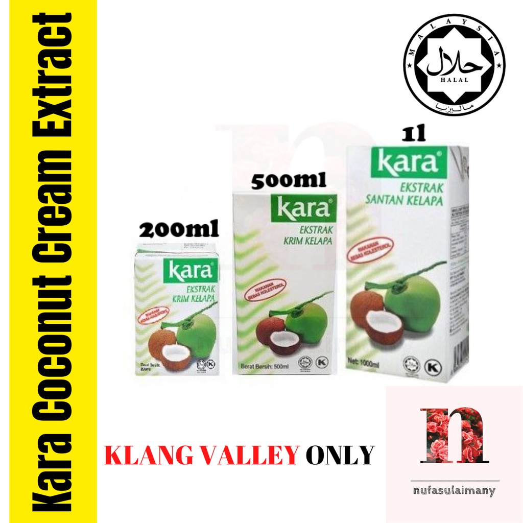 KARA Coconut Cream Extract Ekstrak Krim Kelapa Santan Klang Valley