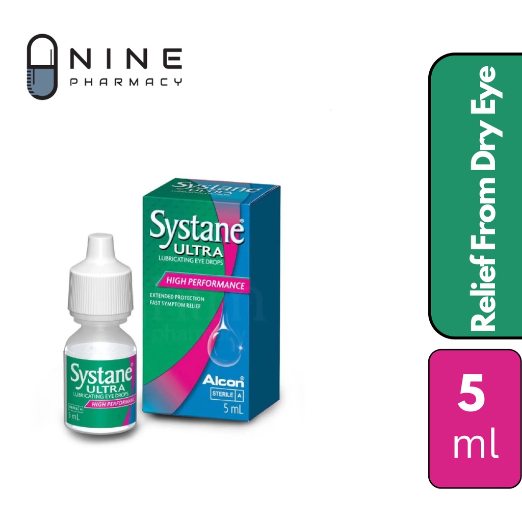 ALCON Systane Ultra Lubricant Eye Drops 5mL 10mL Shopee Malaysia