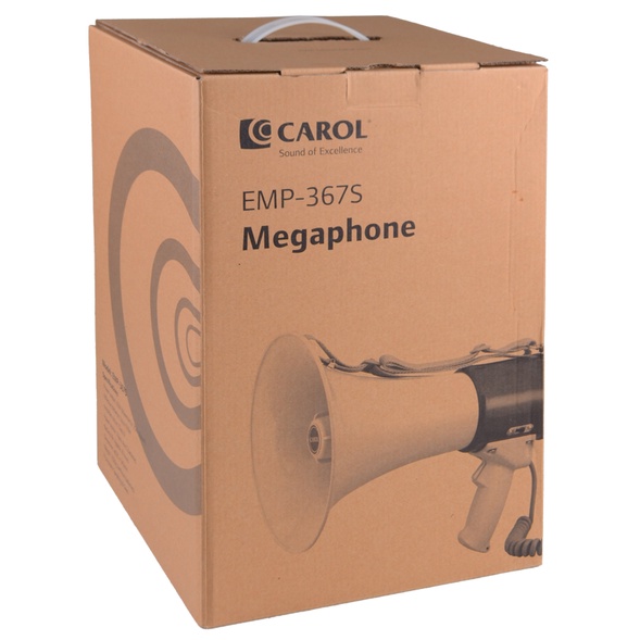 Carol EMP367S High Efficiency Loud Hailer Megaphone With Siren Shopee