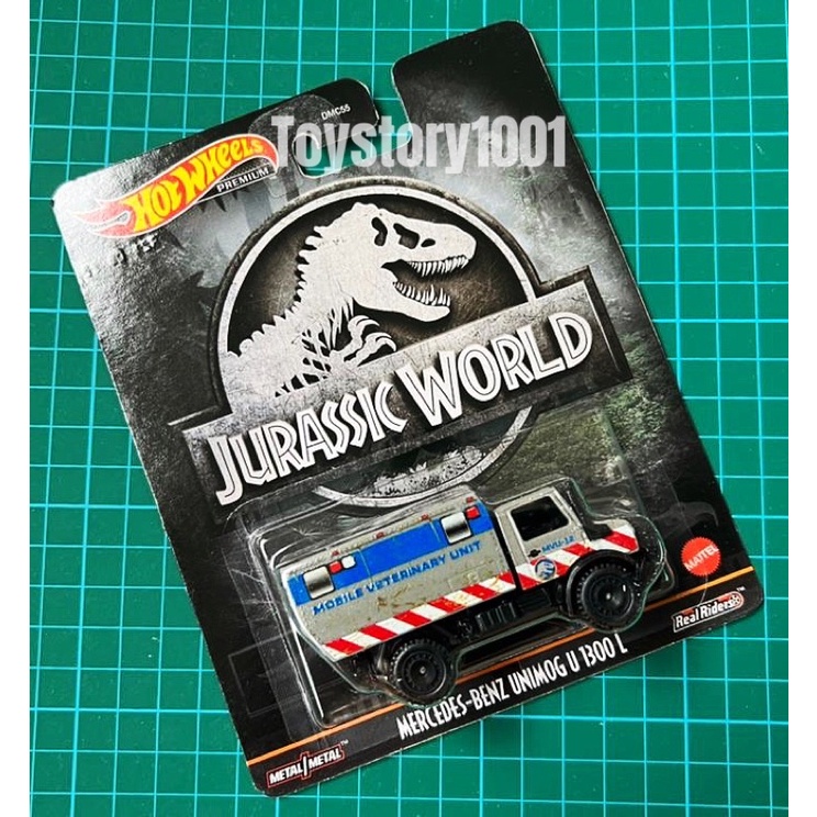 Ready Stock Hot Wheels Premium Jurassic World Mercedes Benz Unimog U