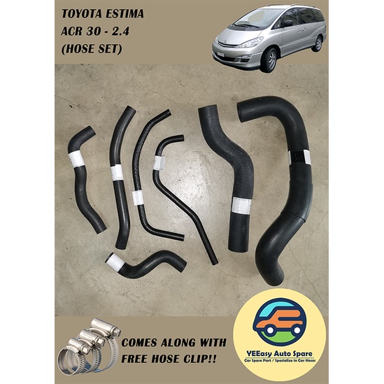 TOYOTA ESTIMA ACR 30 RADIATOR BY PASS HOSE SET Shopee Malaysia