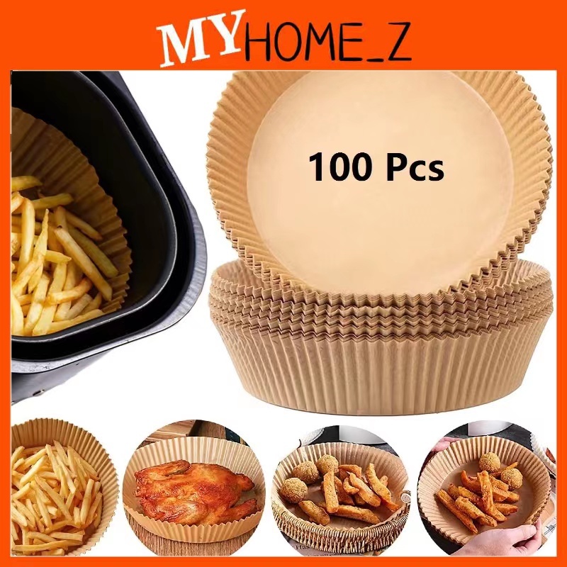 Myhz Pcs Cm Air Fryer Disposable Baking Papers Non Stick Steamer