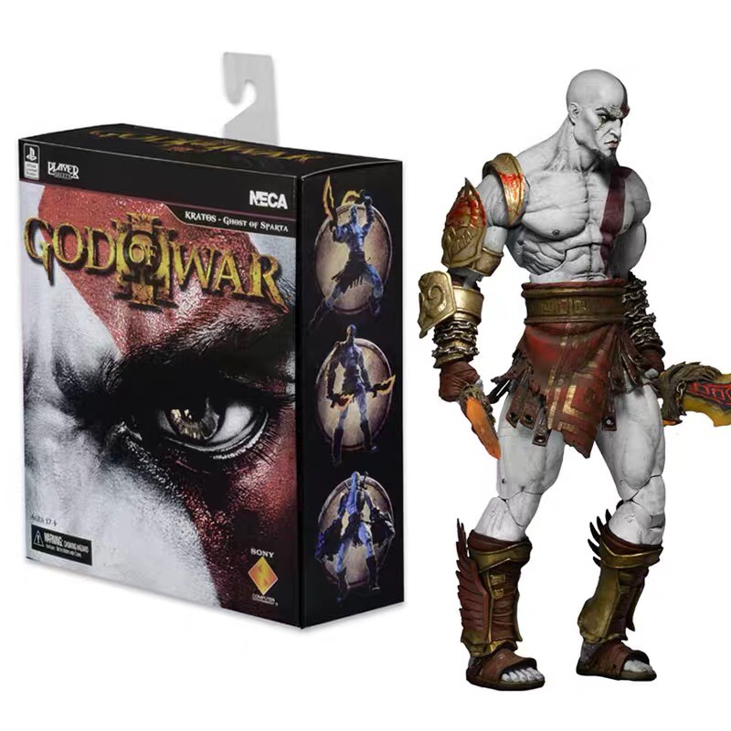 Neca God Of War Ultimate Kratos Krato Deluxe Edition Movable Model