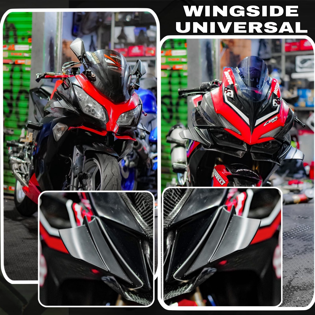 Wingside MOTOR Wingside FAIRING Universal WINGSIDE Aerofairing