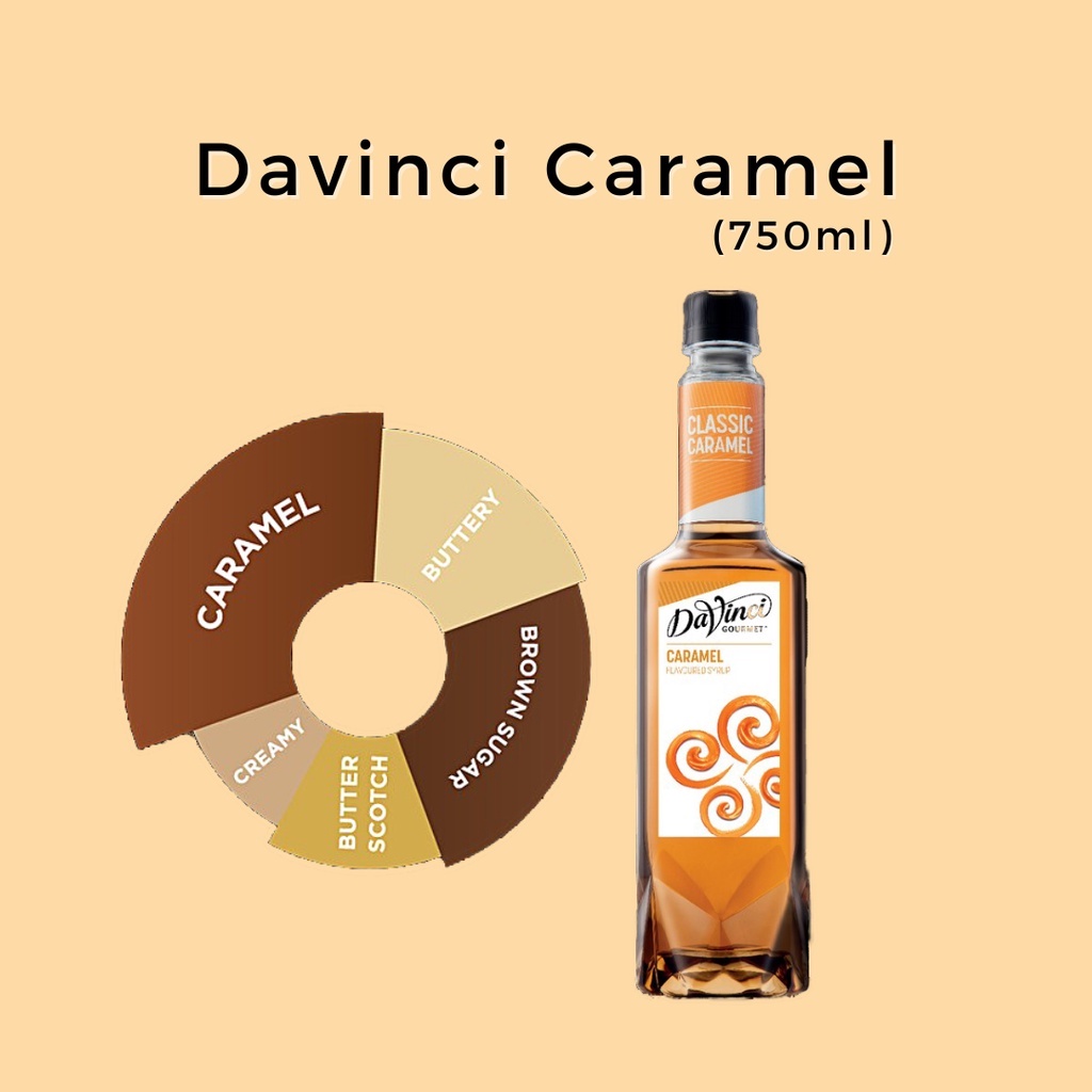 Davinci Caramel Syrup Ml Shopee Malaysia