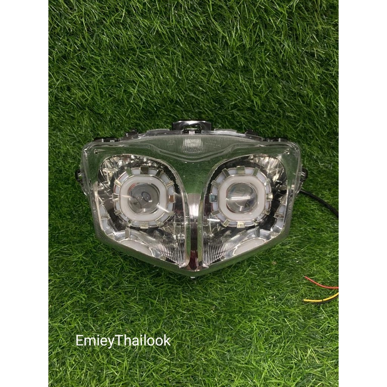 HONDA FUTURE WAVE 125i NEW HEAD LAMP LAMPU DEPAN EAGLE EYE THAILOOK