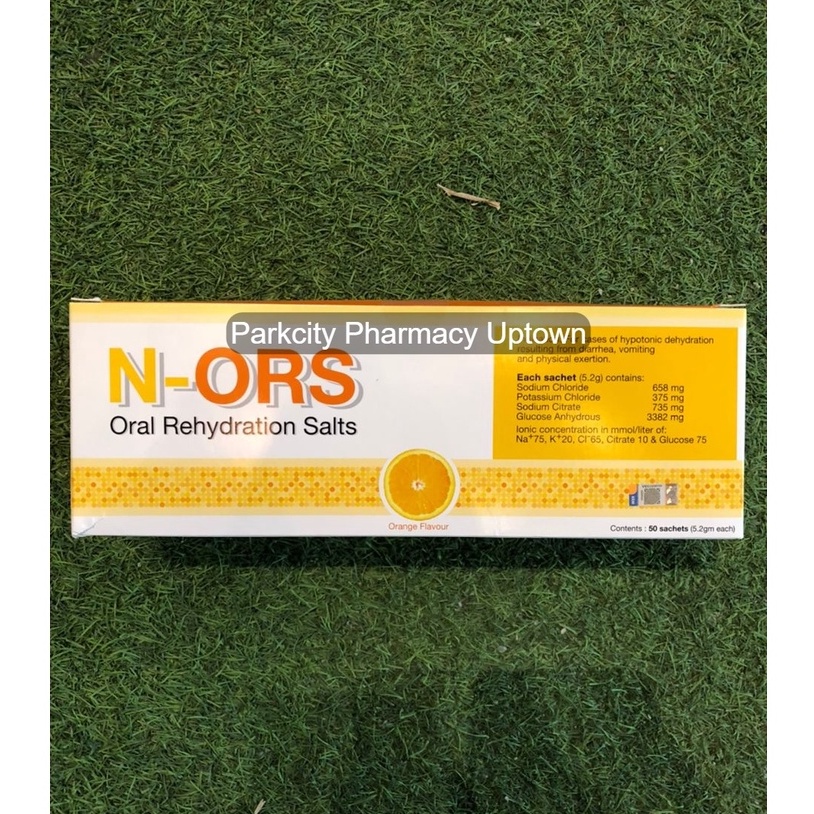 Noripharma N Ors Oral Rehydration Salt Box S Orange Shopee Malaysia