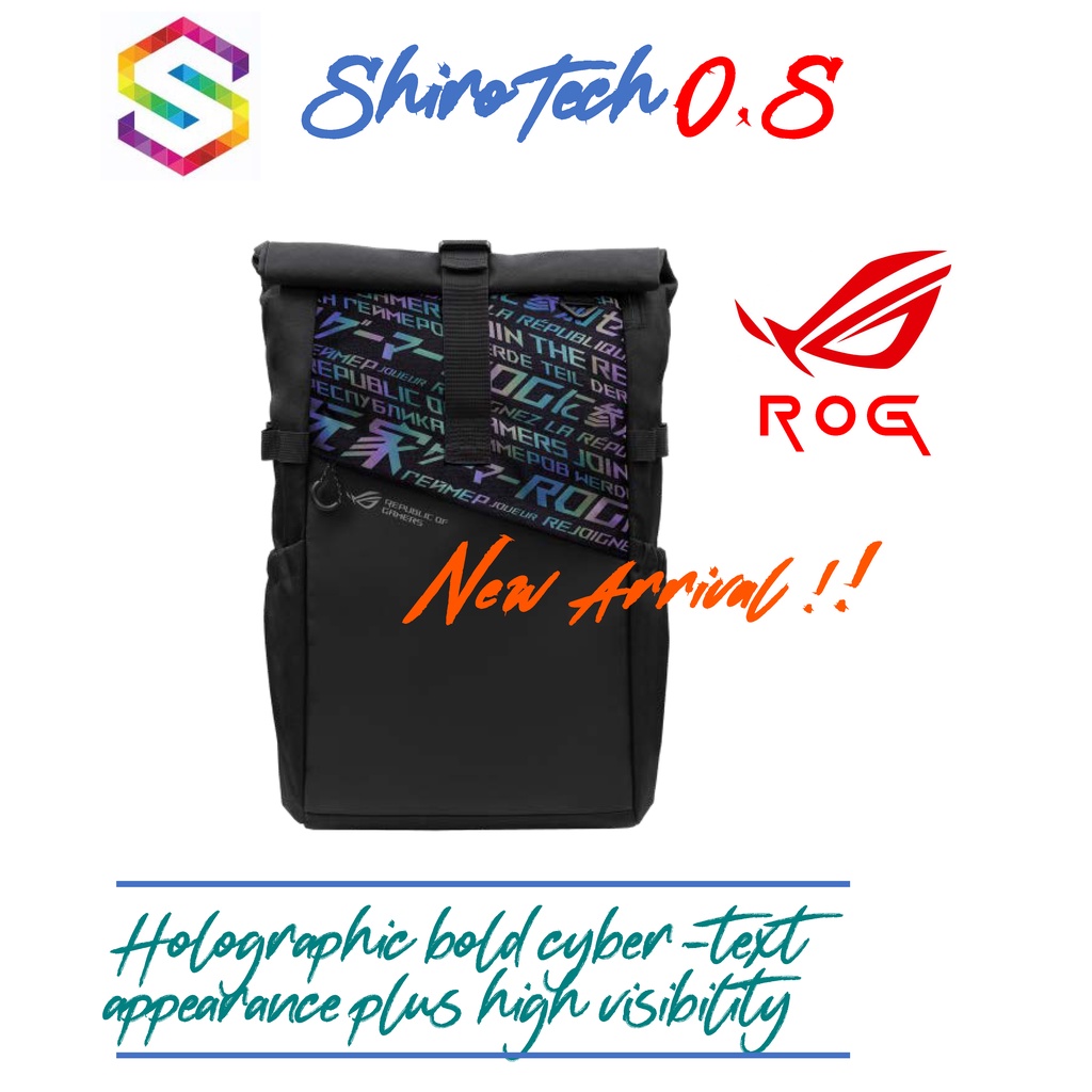 Asus ROG BP4701 Gaming Backpack 100 Genuine Shopee Malaysia