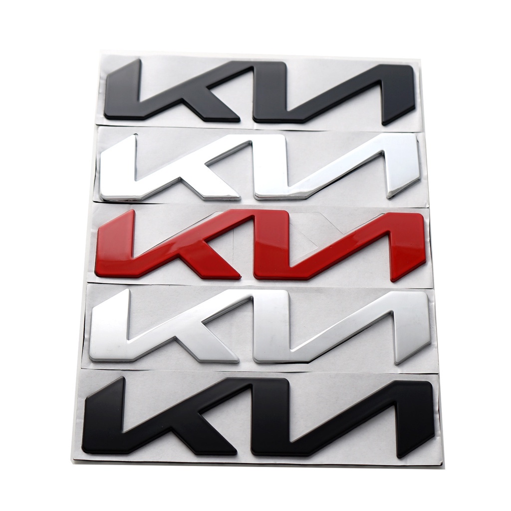 Metal Car Front Hood Rear Trunk Emblem Badge Sticker For Kia New