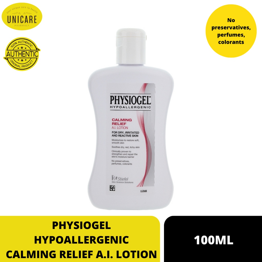 PHYSIOGEL HYPOALLERGENIC CALMING RELIEF A I LOTION For Dry Irritated