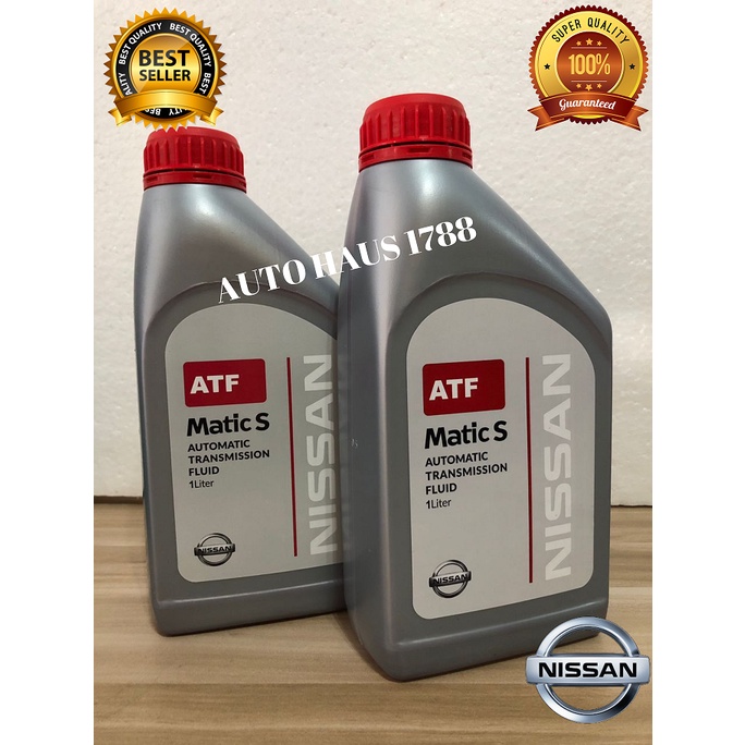 NISSAN AUTOMATIC TRANSMISSION FLUIDS ATF MATIC S 1L 100 ORIGINAL