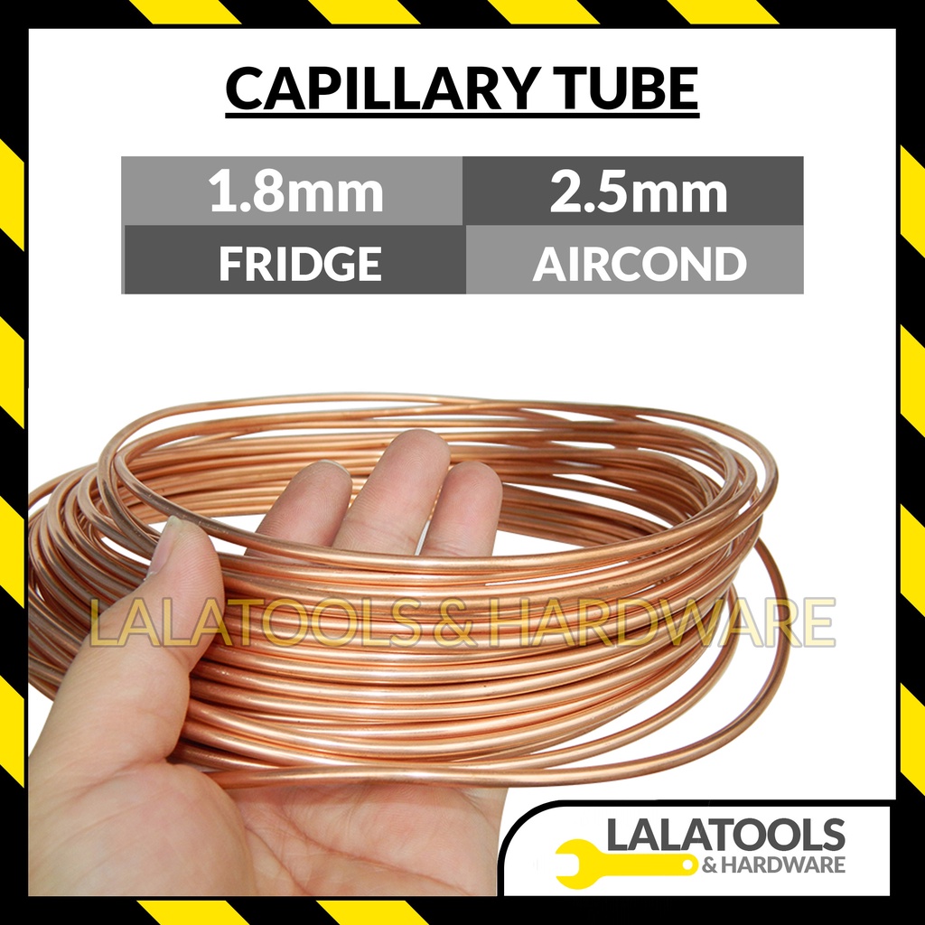 Refrigeration Capillary Tube Copper Aircond Freezer Fridge Chiller