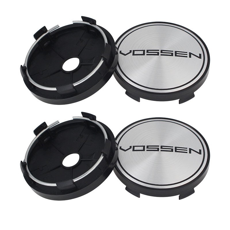 Pcs Vossen Car Styling Wheel Center Hub Caps Cover Mm Vossen Logo