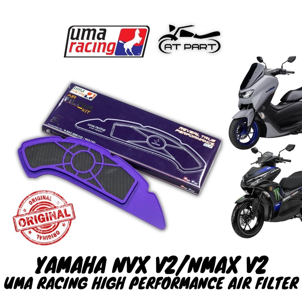 Uma Racing Air Filter Nvx V Nmax V Aerox V Shopee Malaysia