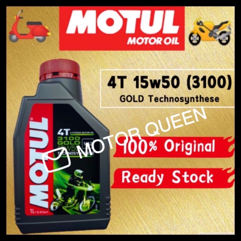 Motul T Engine Oil Minyak Enjin Hitam Original Gp Power Matic