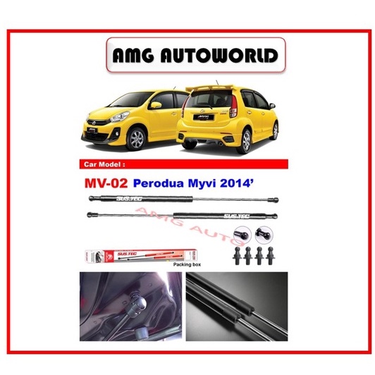 Perodua Myvi Lagi Best Icon Rear Bonnet