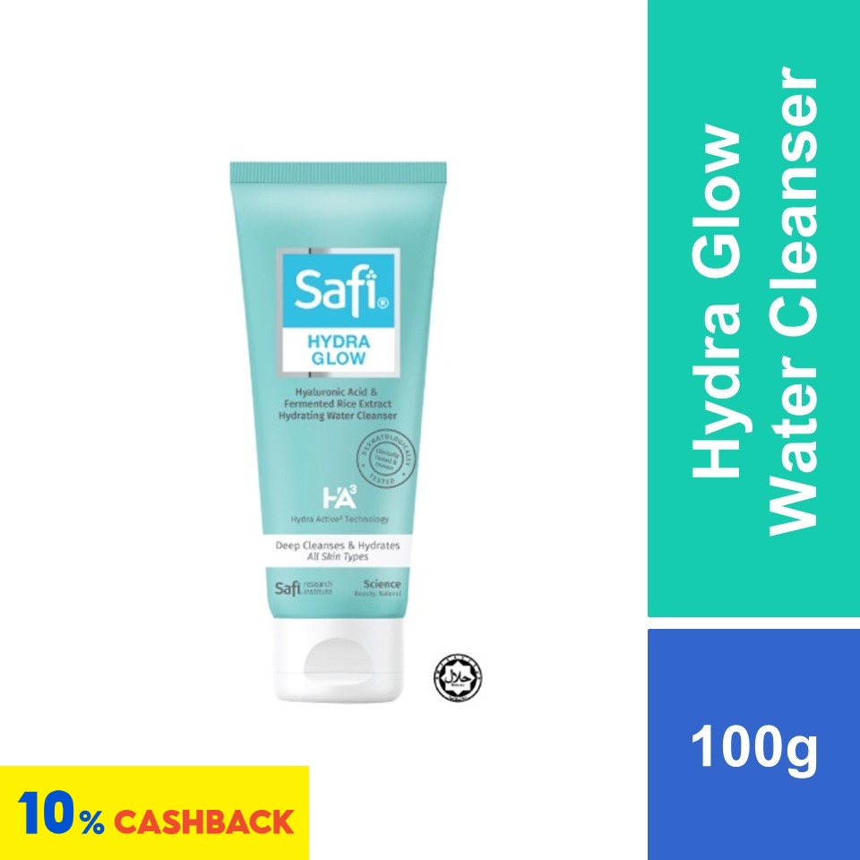 Safi Hydra Glow Hydrating Water Cleanser G Vitamin B Hyaluronic