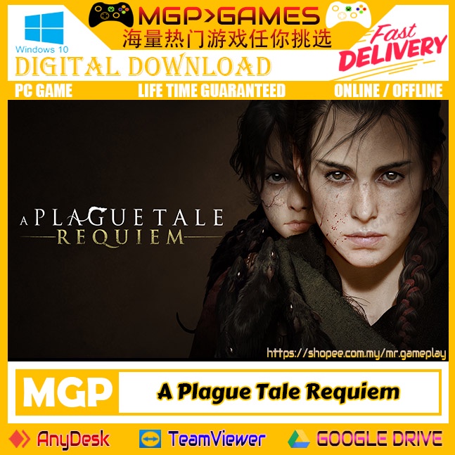 A Plague Tale Requiem Pc Game Gaming Offline All Dlc Single