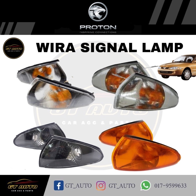 PROTON WIRA SATRIA PUTRA SIGNAL ANGLE LAMP STD SE ORANGE1 Set