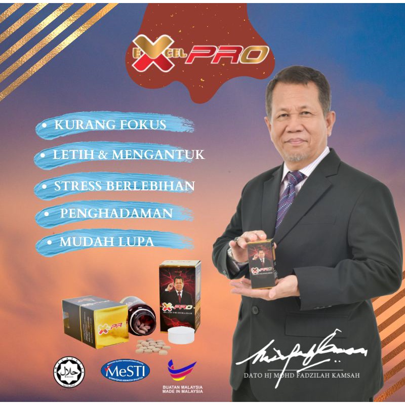 New Formula EXCEL PRO HQ Dato Dr Haji Mohd Fadzilah Kamsah Shopee