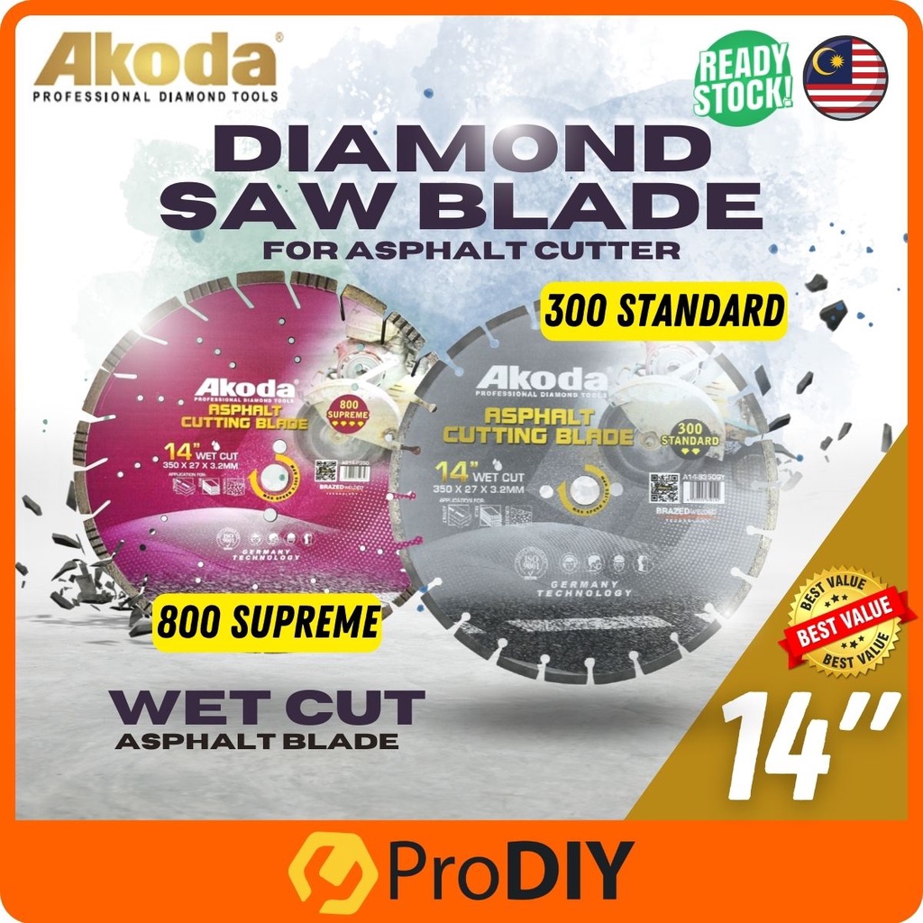 Akoda Original Purple Standard Diamond Cutter Blade Heavy Duty