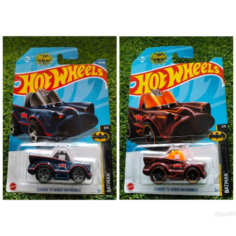 Hot Wheels Classic Tv Series Batmobile Hw Batman Shopee Malaysia