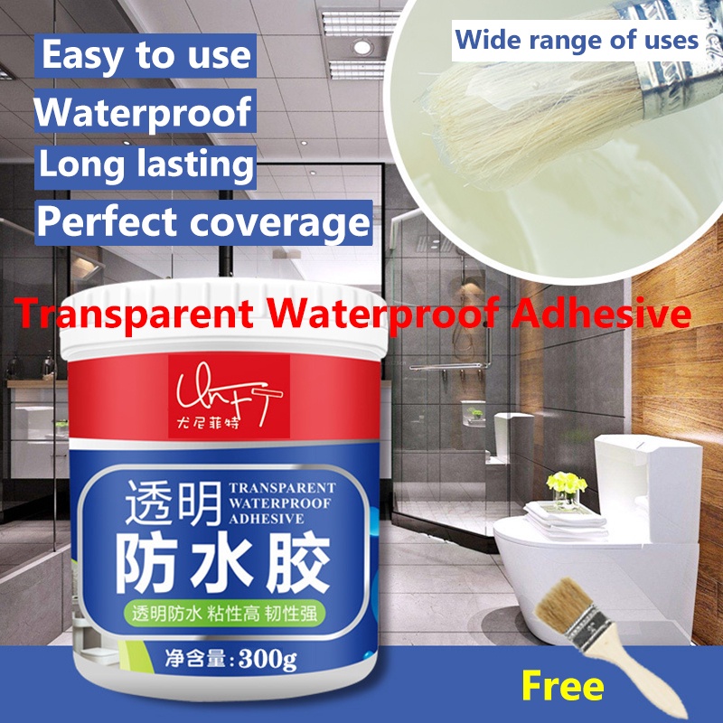 Transparent Waterproof Adhesive 300g 1kg Multipurpose Liquid