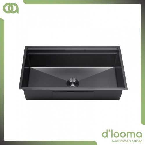 Sorento Workstation Undermount Kitchen Sink Srtks Bl Shopee Malaysia