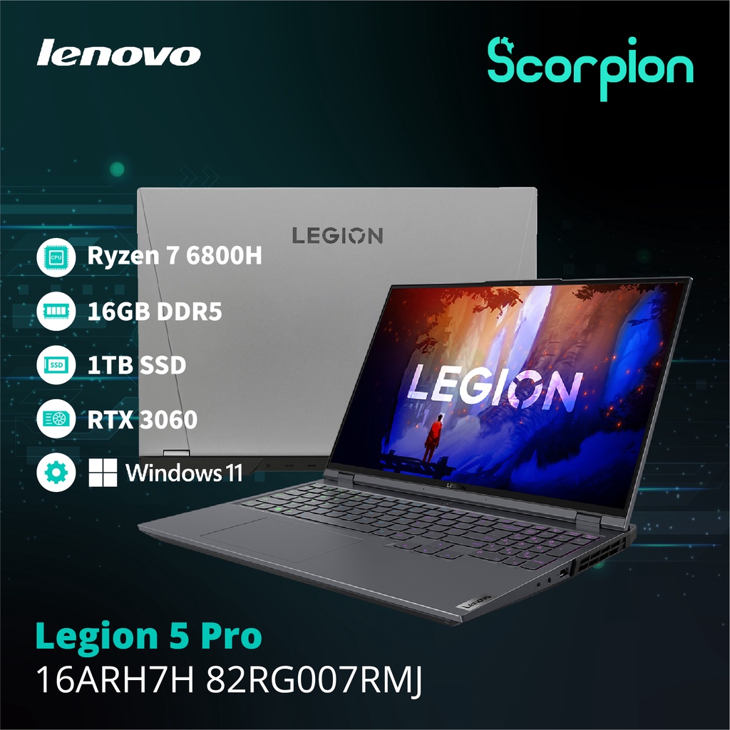 Lenovo Legion Pro Arh H Rg Rmj Gaming Laptop Shopee Malaysia